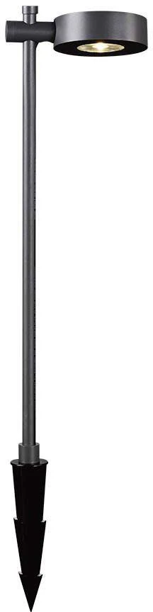 V-tac 6W LED įsmeigiamas lauko šviestuvas, juodas, 3000K