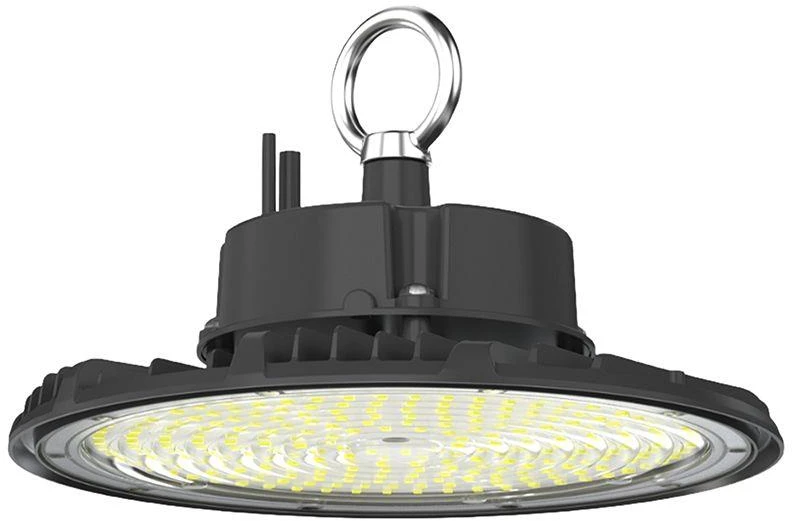 200W LED UFO sandėlio šviestuvas, juodas, 4000K