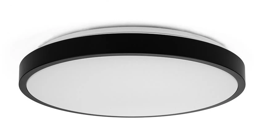 Sieninis šviestuvas V-tac 36W LED paviršinis šviestuvas, juodu korpusu, 6500K, IP44