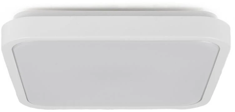 Sieninis šviestuvas 36W LED paviršinis šviestuvas, kvadratinis, baltas, 4000K, IP44, SAMSUNG LED chip, su judesio davikliu