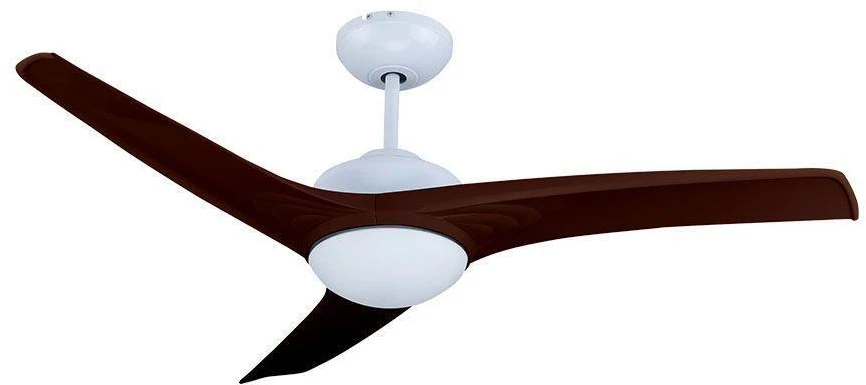 Lubinis šviestuvas V-tac 35W lubų ventiliaturius su 15W LED šviestuvu, rudas, su nuotolinio valdymo galimybe