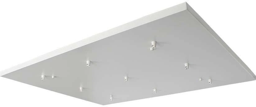 Pakabinamas šviestuvas V-tac Pakabinamo šviestuvo pagrindas, 9 skylių, baltas