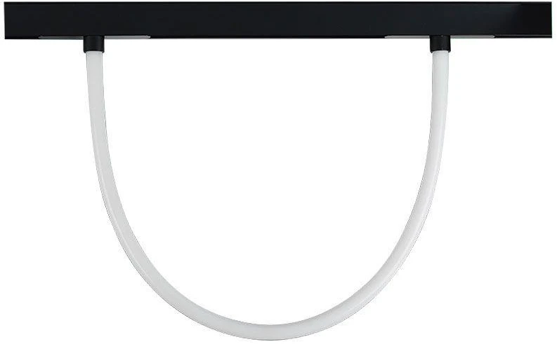 V-tac 11W LED šviestuvas į magnetinius bėgelius, 48V, juodas, 3000K