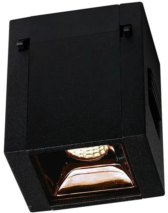 V-tac 1W akcentinis šviestuvas į magnetines sistemas, juodas, 3000K