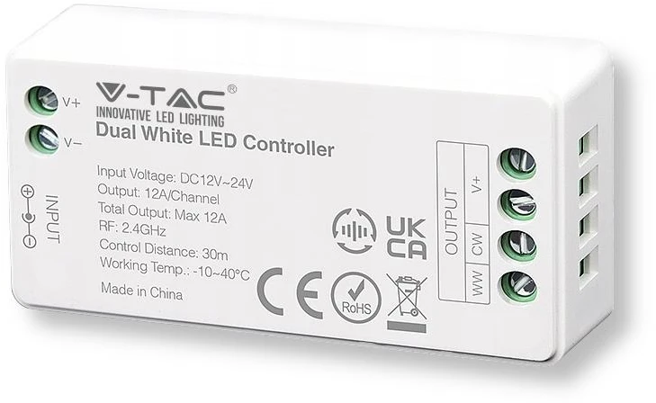 V-tac LED juostos WIFI valdiklis, skirtas vienos spalvos juostai