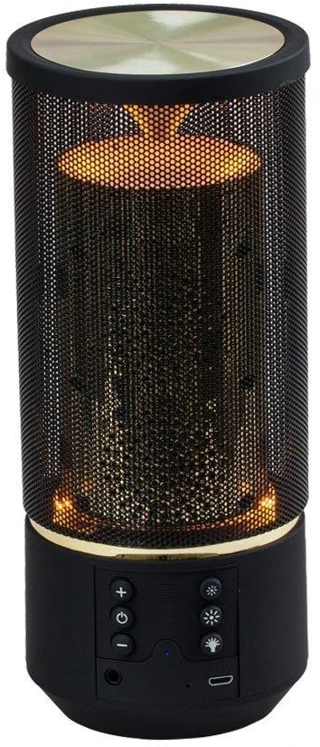 V-tac 2x3W Nešiojamas LED bluetooth garsiakalbis, 1200mah, 88.3x88.3x204mm