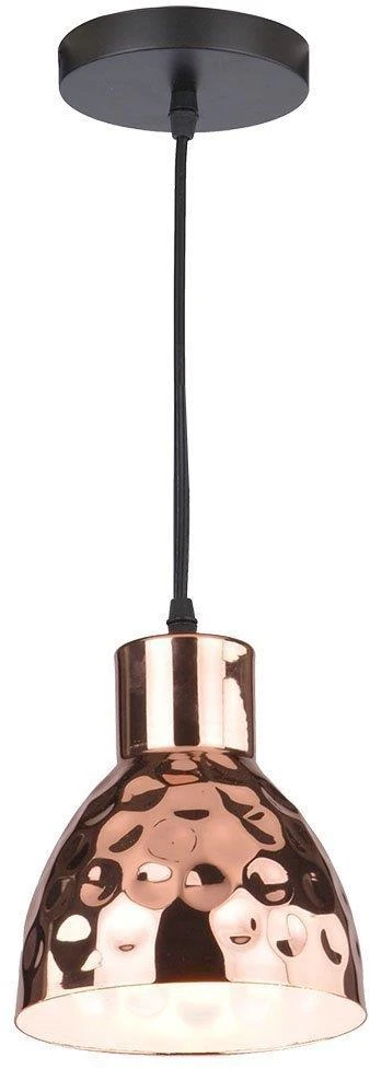 V-tac Pakabinamas šviestuvas, E27, 17cm, rožinio aukso sp.