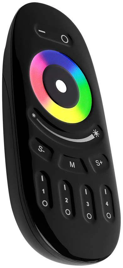 V-tac LED juostos nuotolinio valdymo pultas, skirtas RGB+W juostai, juodas