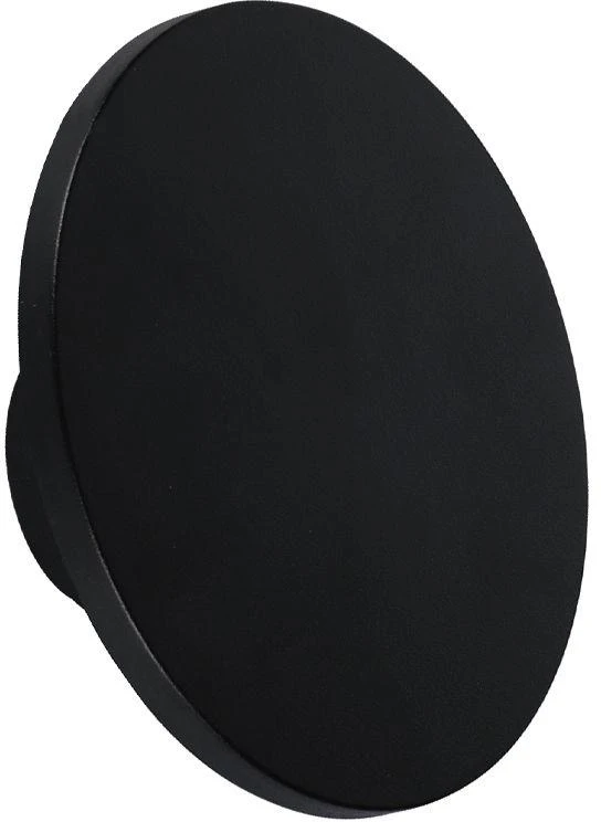 V-tac 12W LED sieninis šviestuvas, juodas, 4000K, IP65