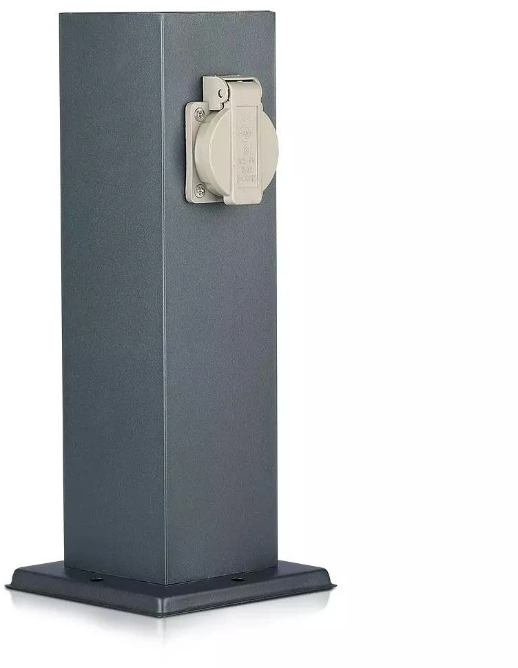 V-tac Dvivietis lauko kištukinis lizdas, pastatomas, IP44
