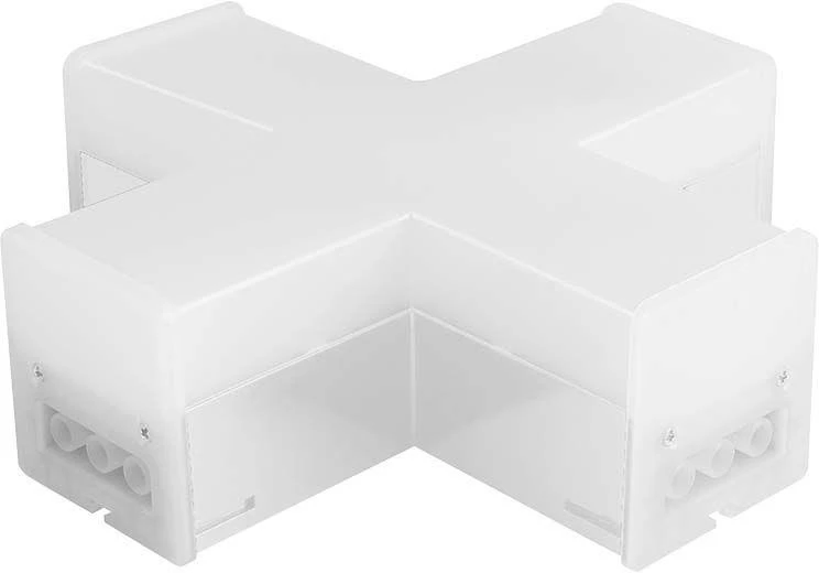 V-tac 12W LED X formos linijinio šviestuvo sujungimas, baltas, 6500K