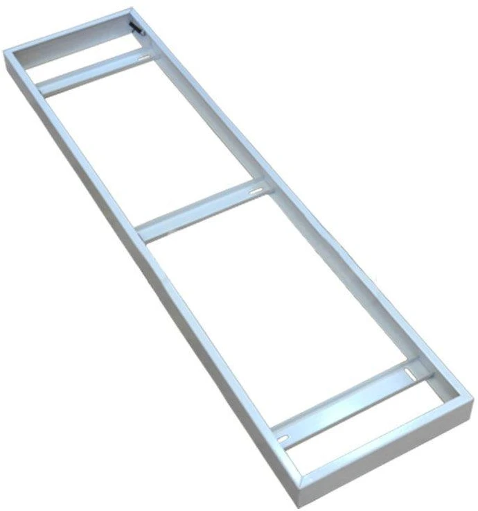 Surenkamas dėklas LED panelėms V-TAC, išoriniam montavimui 295 x 1195 mm, baltas.