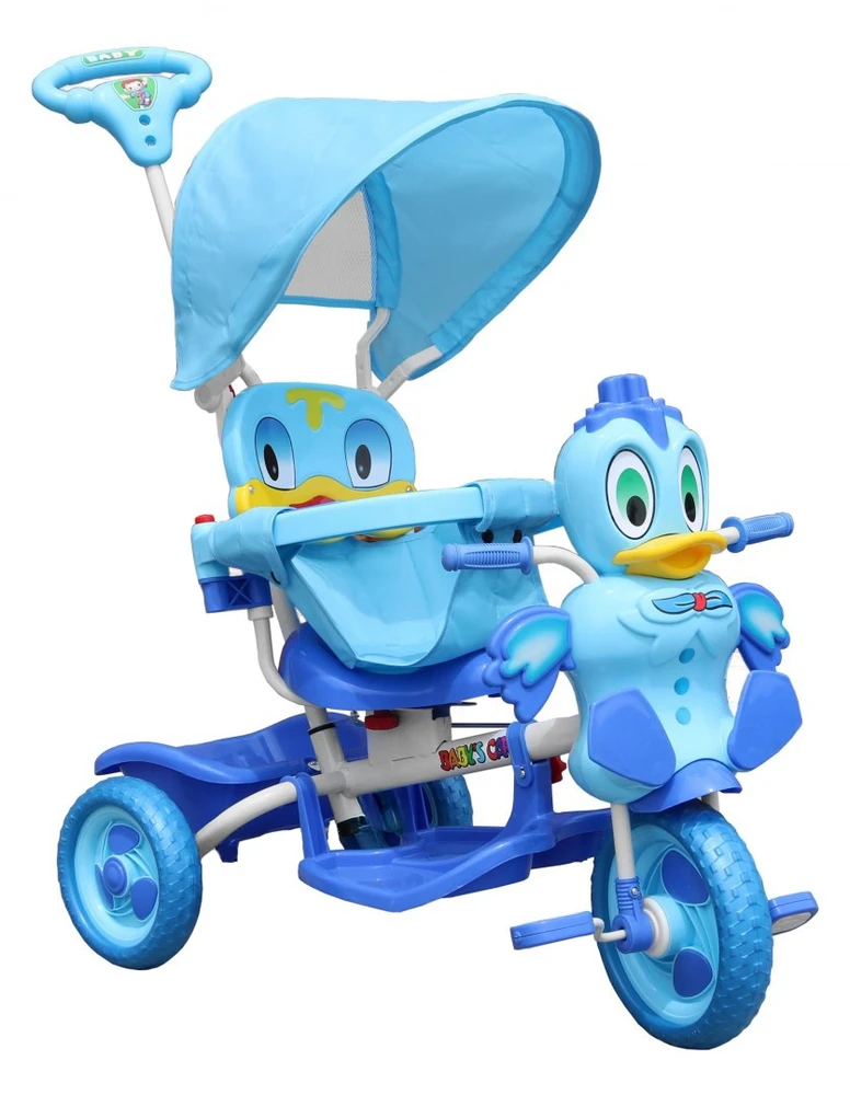 Roger Vaikiškas triratis Duck Bike mėlynas