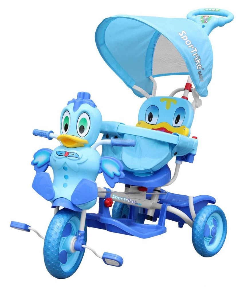 Roger Vaikiškas triratis Duck Bike mėlynas