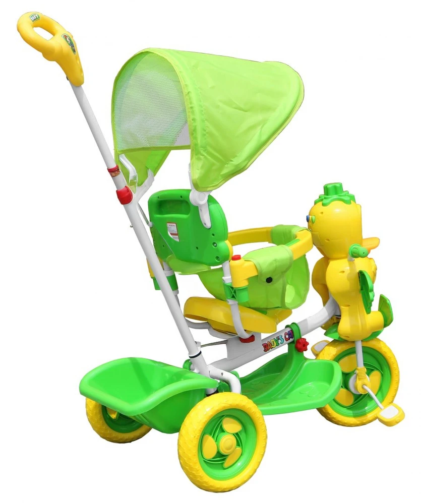 Roger Vaikiškas triratis Duck Bike žalias