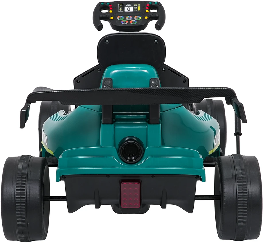 Vaikiškas Aston Martin Go-Kart su pavarų dėže ir rankiniu stabdžiu, iki 25 kg