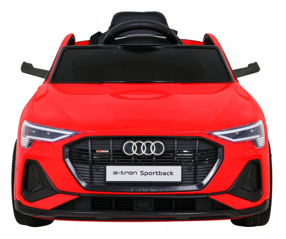 Ramiz Elektromobilis vaikams Audi E- Tron QLS-6688, 4x4, raudonas