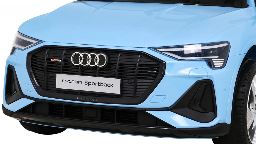 Ramiz Elektromobilis Audi E-Tron Sportback 4x4, Mėlyna