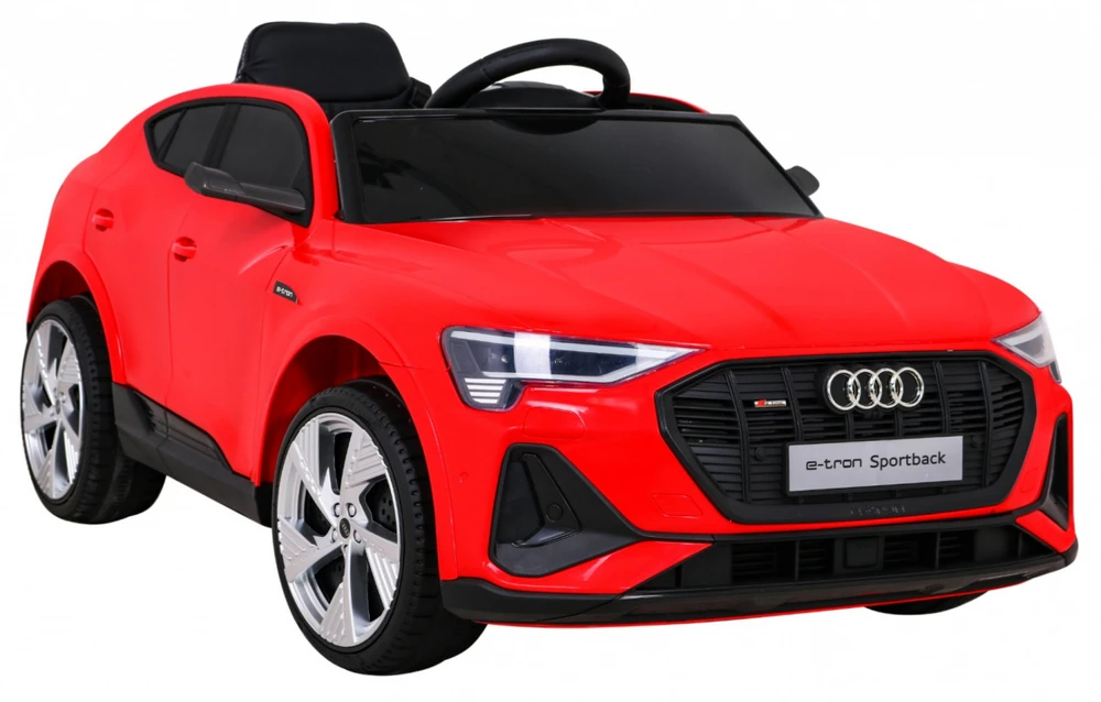Ramiz Elektromobilis vaikams Audi E- Tron QLS-6688, 4x4, raudonas
