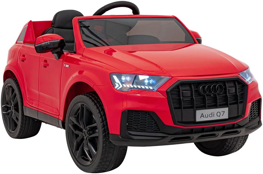 Ramiz Elektromobilis Audi Q7 NEW LIFT, Raudona