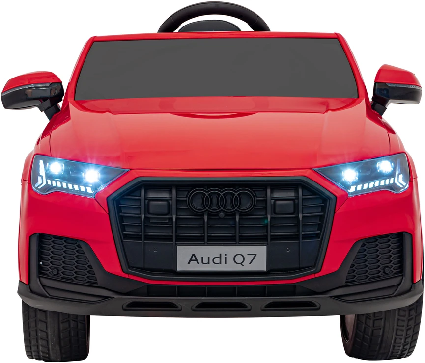 Ramiz Elektromobilis Audi Q7 NEW LIFT, Raudona
