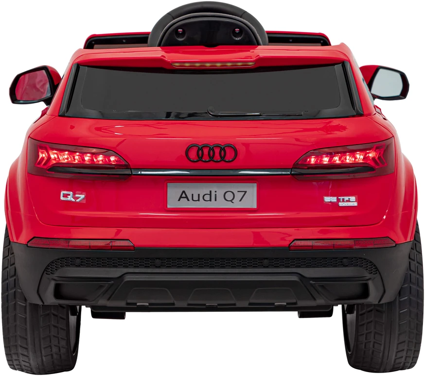 Ramiz Elektromobilis Audi Q7 NEW LIFT, Raudona