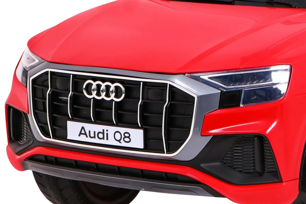 Ramiz Elektrinė mašina vaikams Audi Q8 LIFT raudonos spalvos