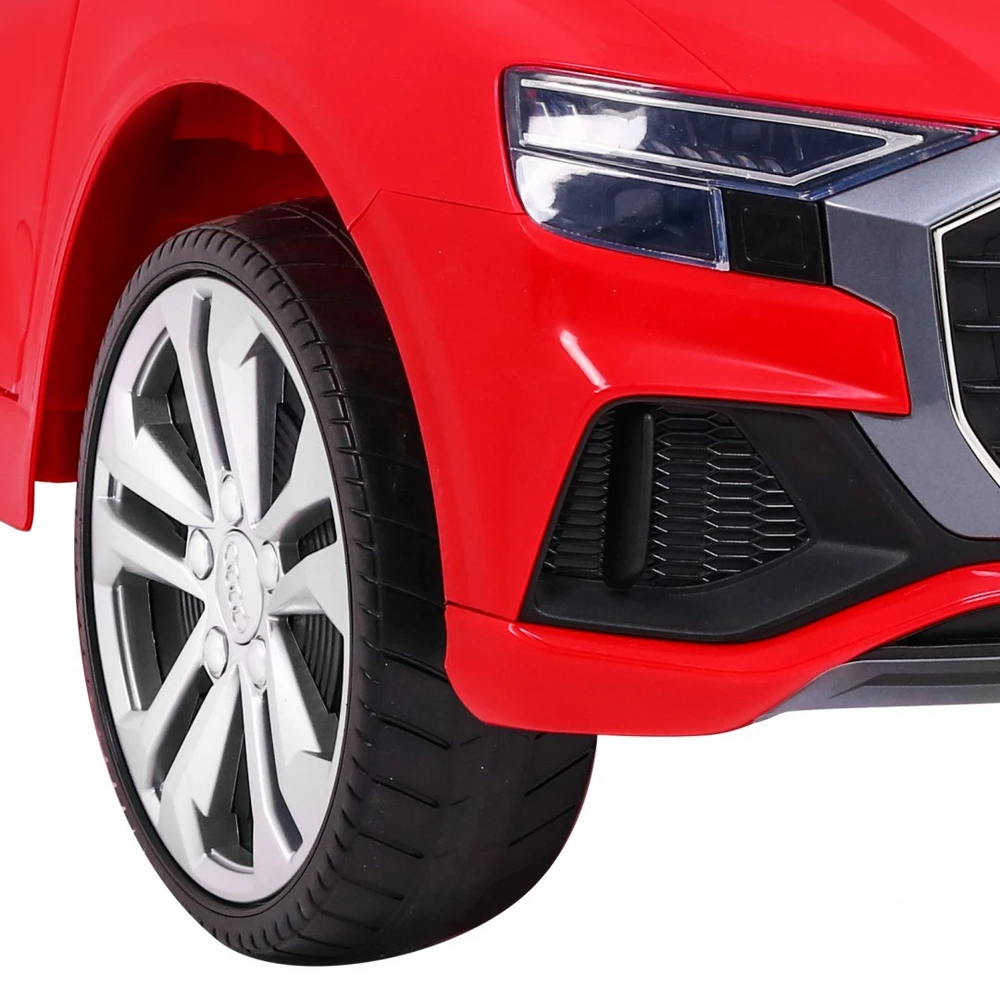 Ramiz Elektrinė mašina vaikams Audi Q8 LIFT raudonos spalvos