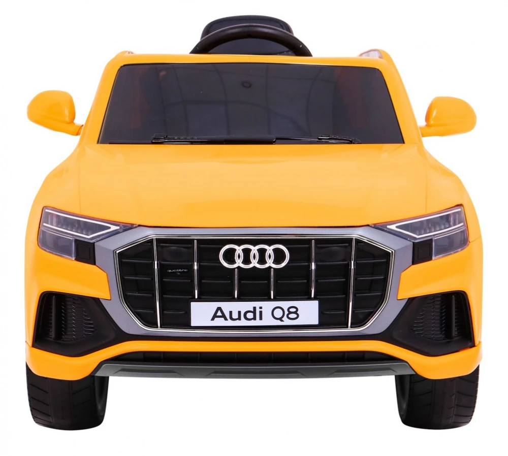 Ramiz Elektrinė mašina vaikams Audi Q8 LIFT geltonos spalvos