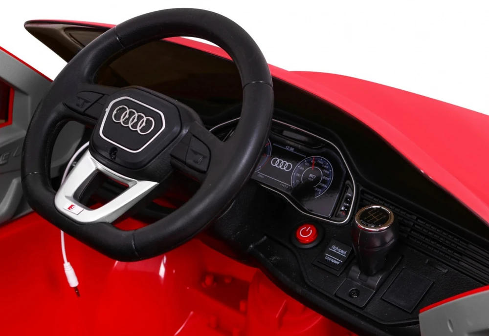 Ramiz Elektrinė mašina vaikams Audi Q8 LIFT raudonos spalvos