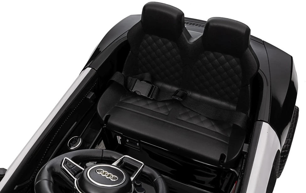 Elektromobilis Audi R8 Policja, Juodas