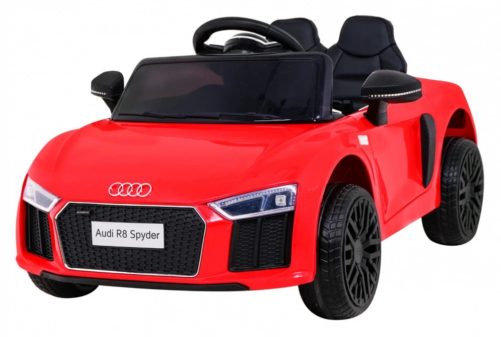 Ramiz Elektromobilis Audi R8, Raudona