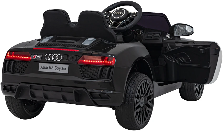 Elektromobilis Audi R8 Policja, Juodas
