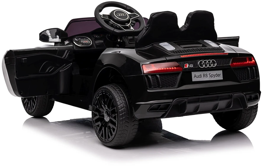 Elektromobilis Audi R8 Policja, Juodas