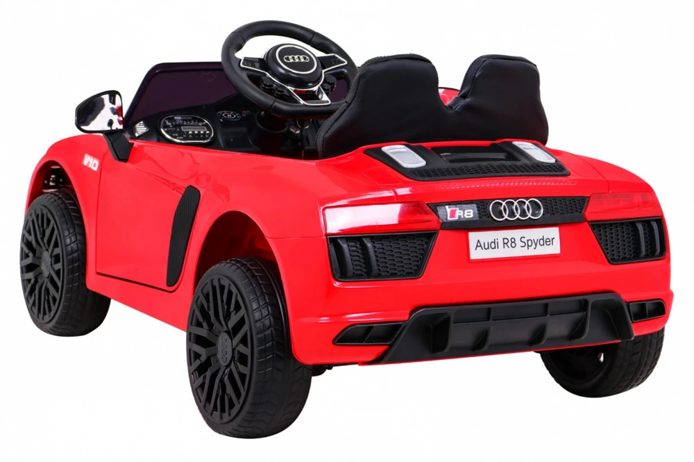 Ramiz Elektromobilis Audi R8, Raudona
