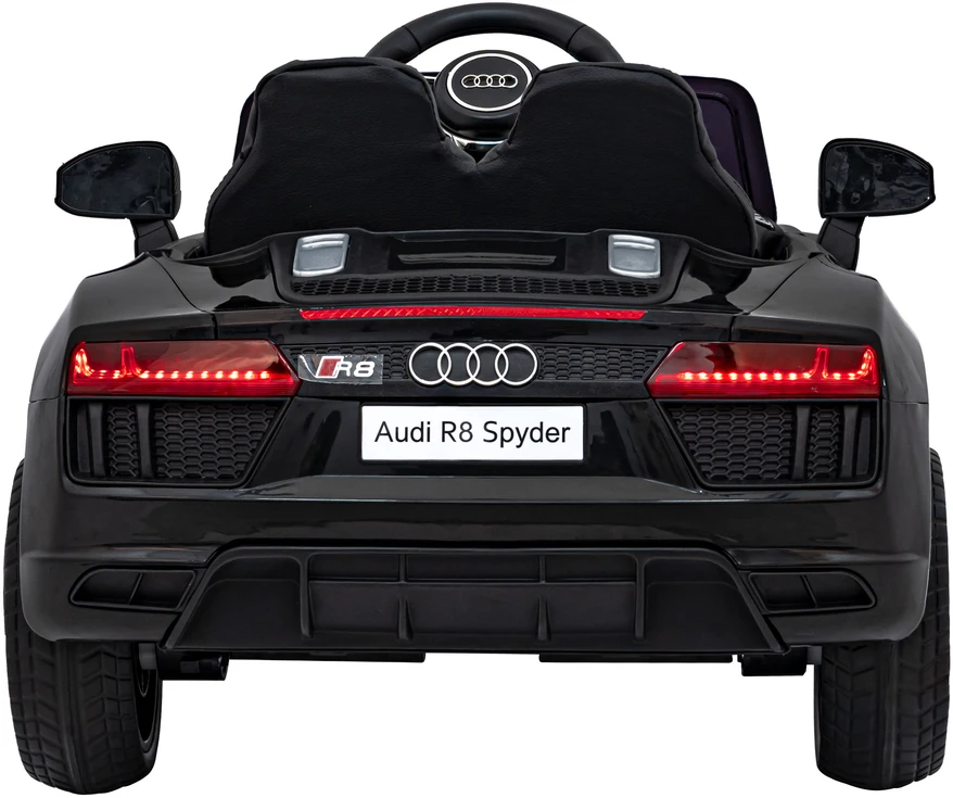 Elektromobilis Audi R8 Policja, Juodas