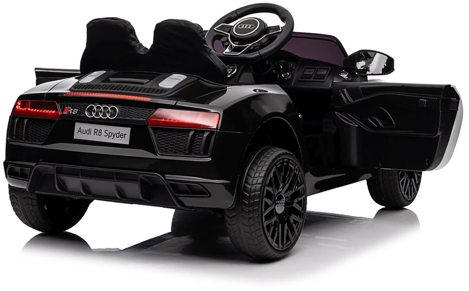 Elektromobilis Audi R8 Policja, Juodas