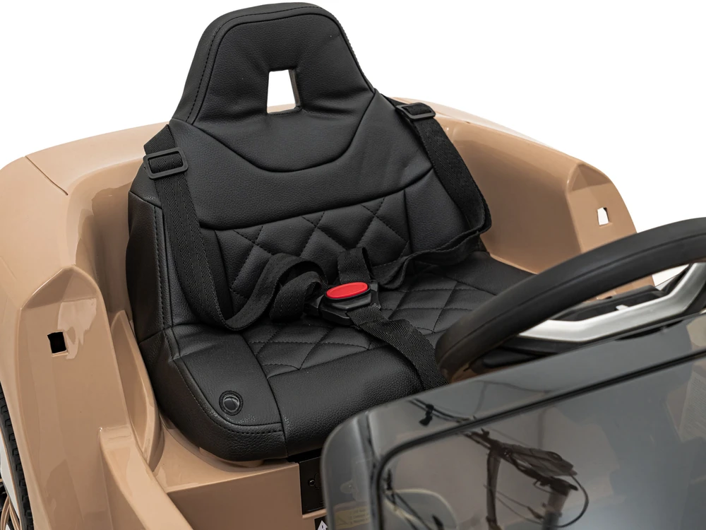Elektrinė mašina vaikams BMW I4 aukso spalvos