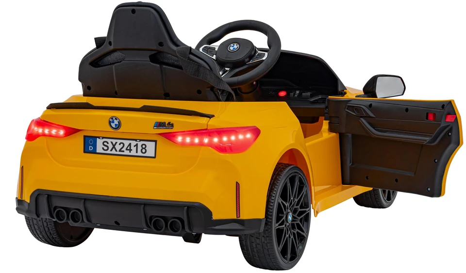 Triton Elektromobilis BMW M4, Geltona