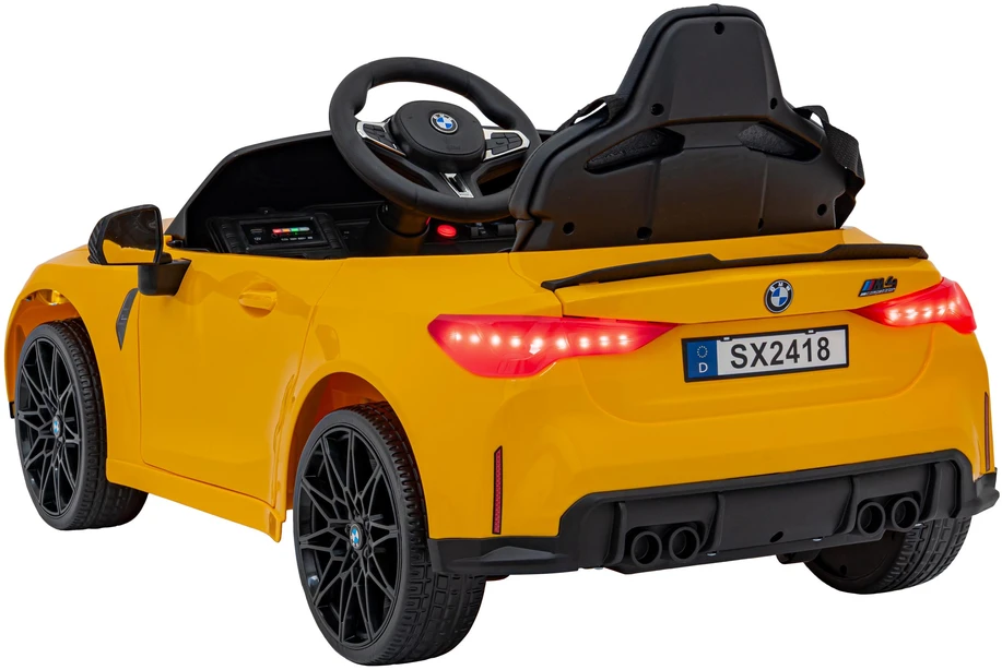 Triton Elektromobilis BMW M4, Geltona