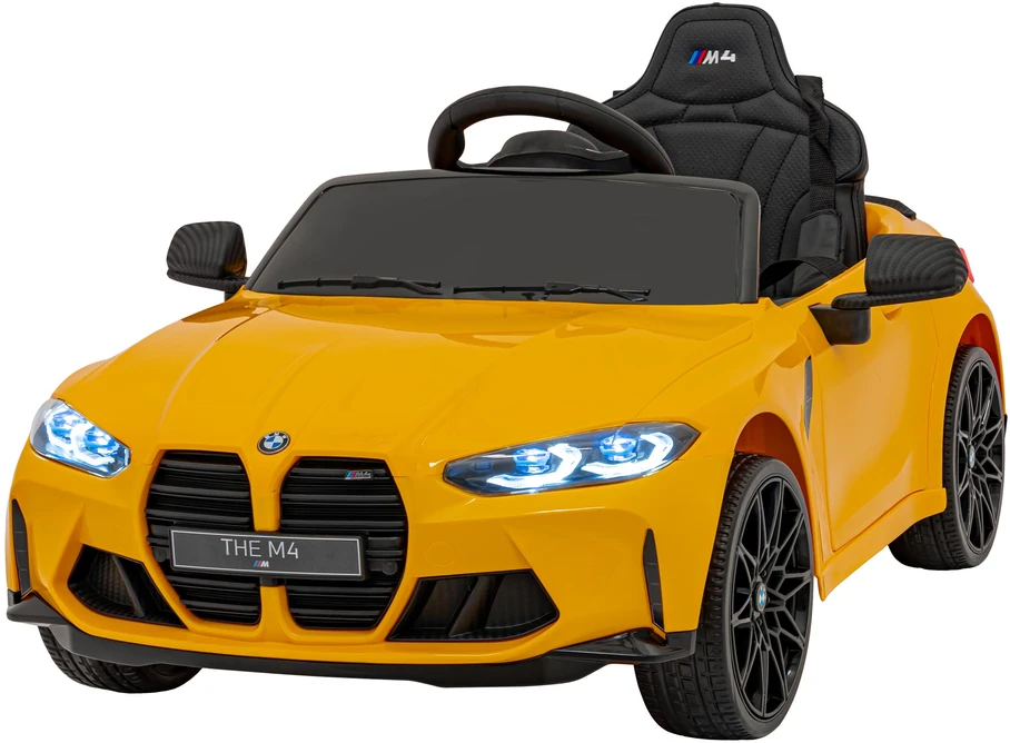 Triton Elektromobilis BMW M4, Geltona