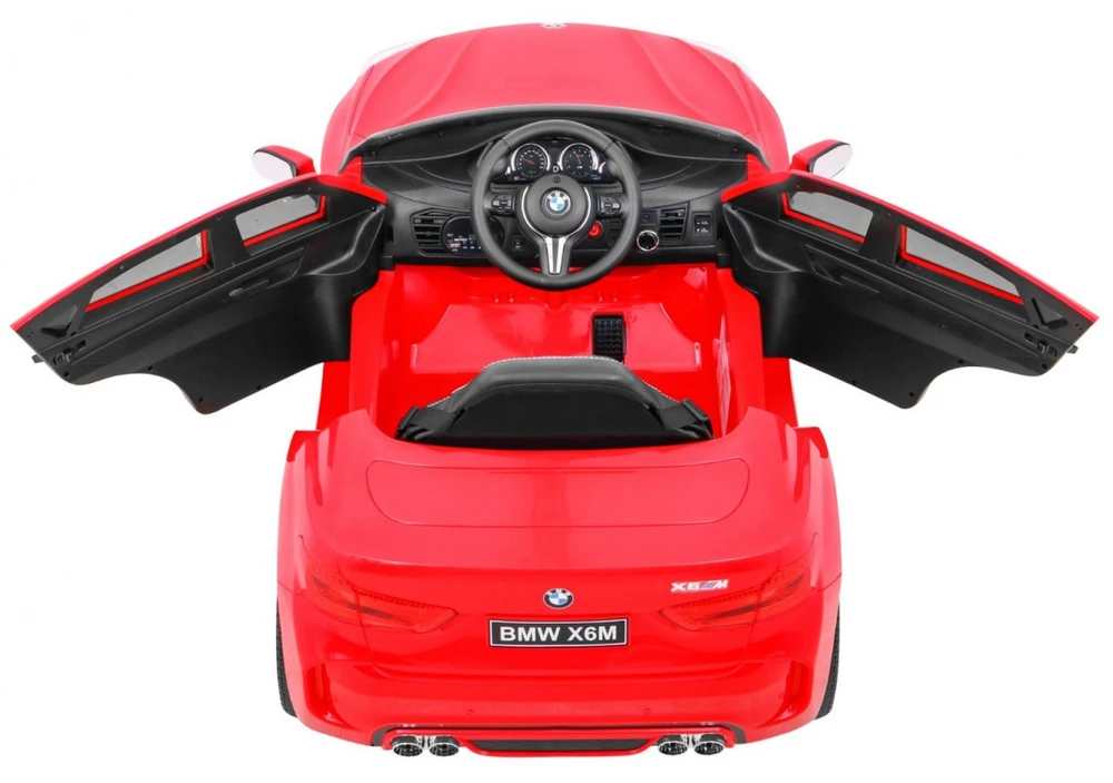 Ramiz Elektromobilis BMW X6M, Raudona