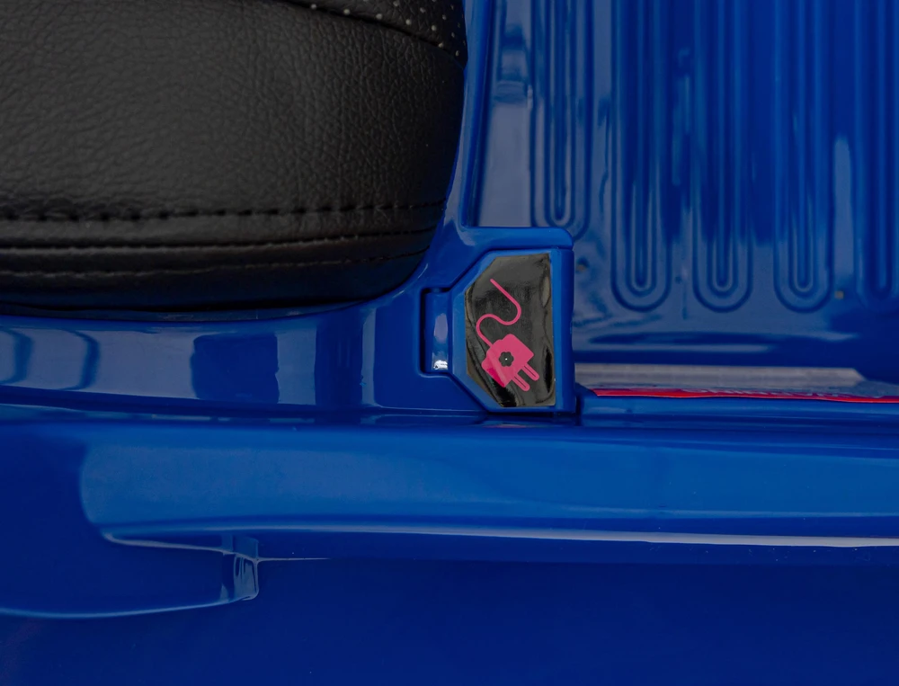 Ramiz Mėlyna Elektromobilis Bugatti Chiron, Mėlyna