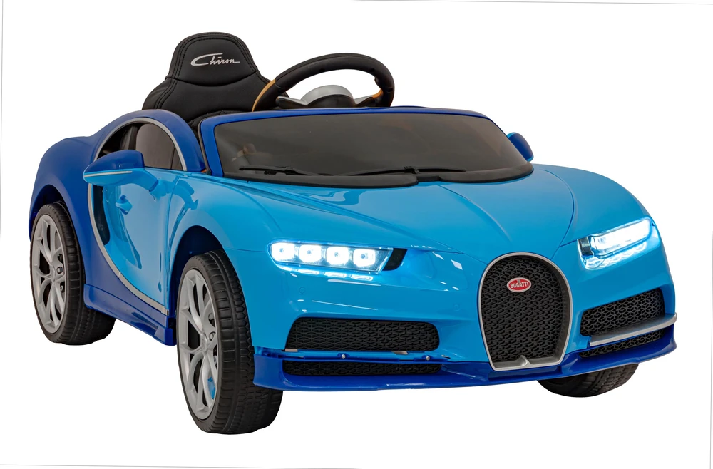 Ramiz Mėlyna Elektromobilis Bugatti Chiron, Mėlyna