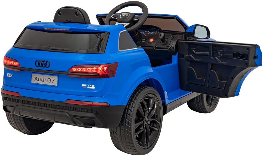 Ramiz Elektromobilis Audi Q7 NEW LIFT, Mėlyna