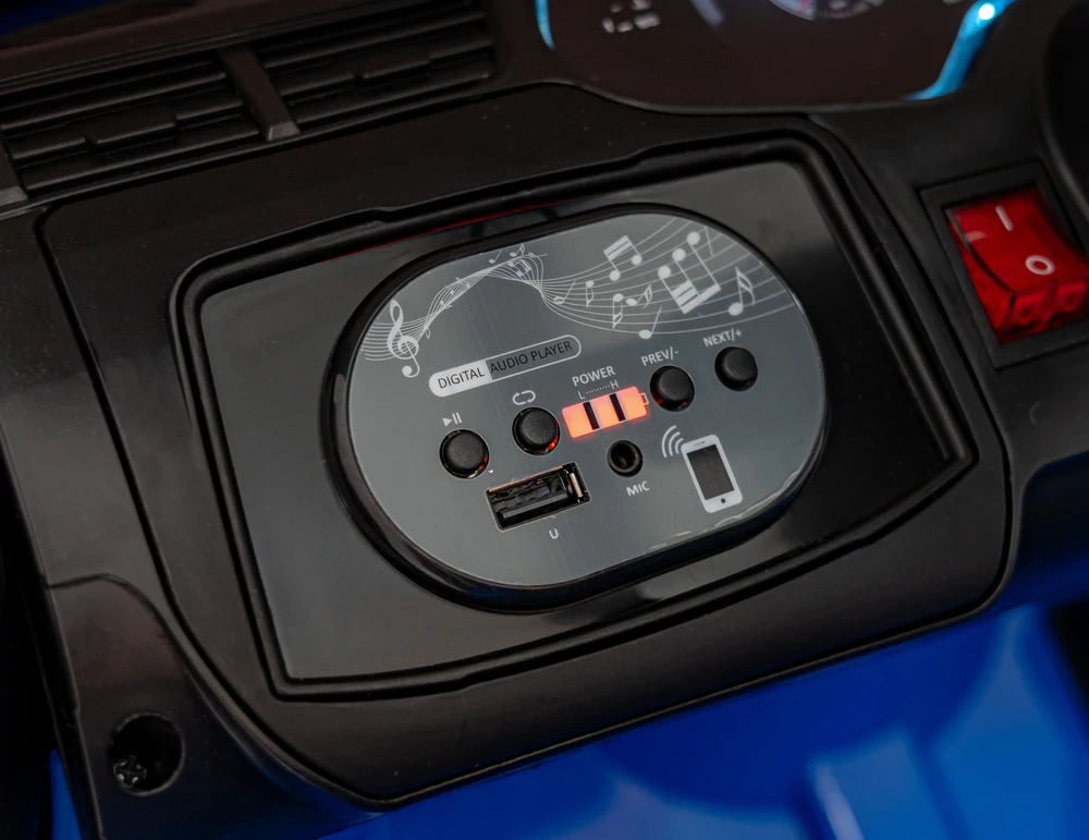 Ramiz Elektromobilis Audi Q7 NEW LIFT, Mėlyna