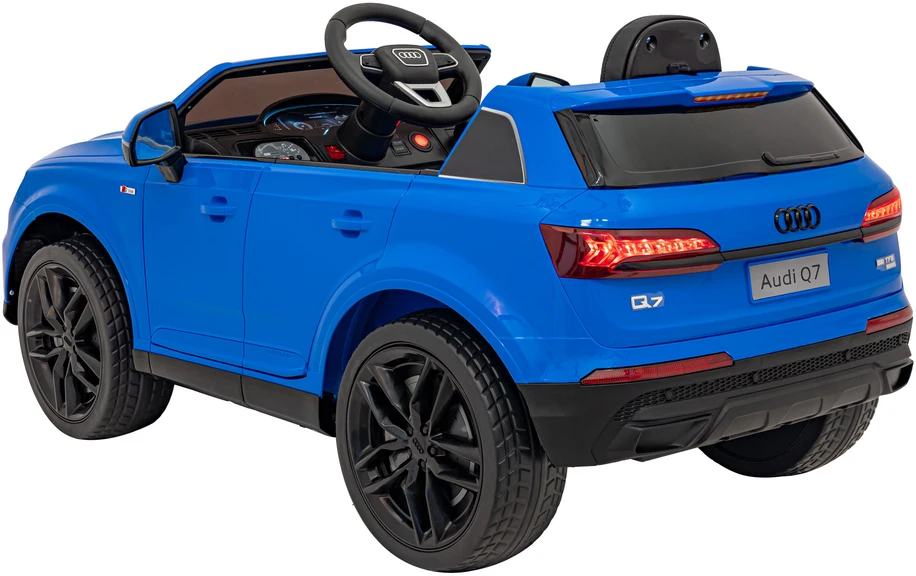 Ramiz Elektromobilis Audi Q7 NEW LIFT, Mėlyna