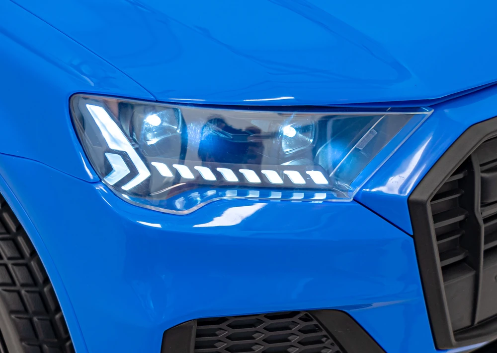 Ramiz Elektromobilis Audi Q7 NEW LIFT, Mėlyna