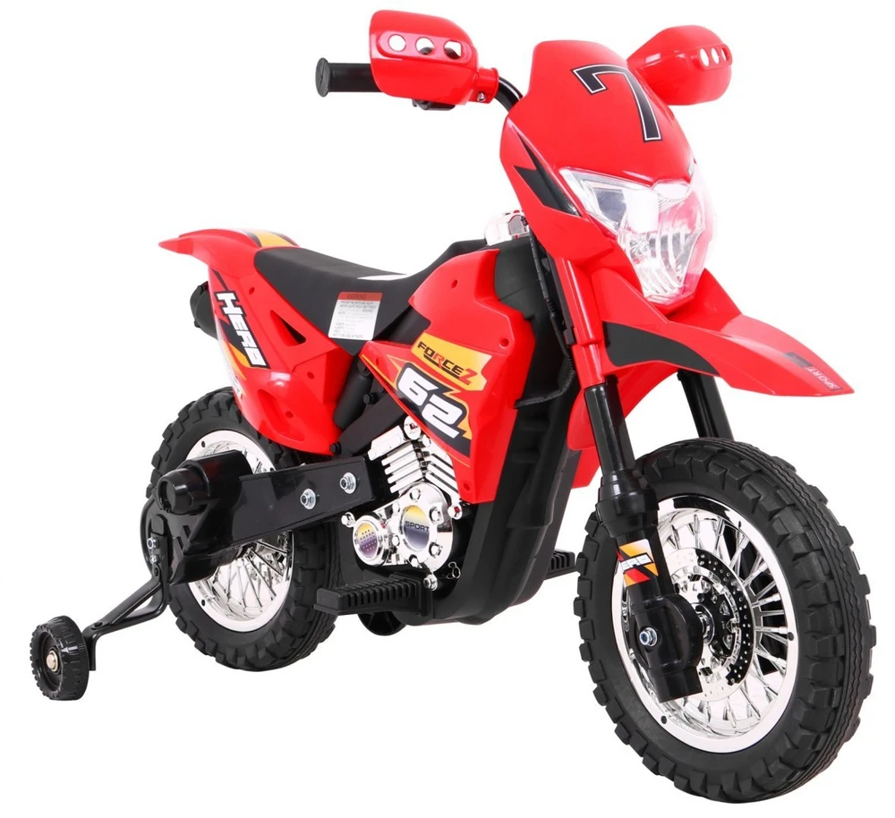 Ramiz Elektrinis motociklas Cross bike, Raudona