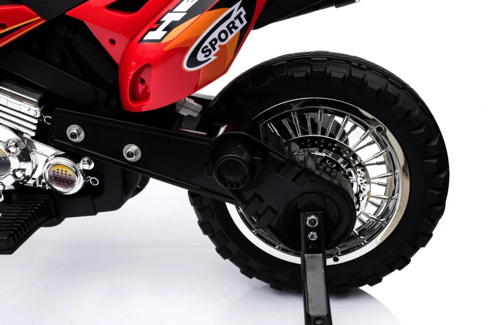 Ramiz Elektrinis motociklas Cross bike, Raudona